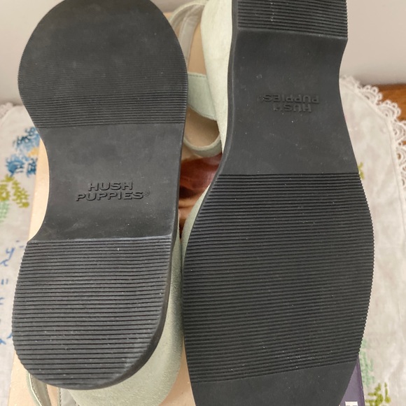 Green Shoes Sandals Vintage Look Ankle Strap NEW - Picture 4 of 6